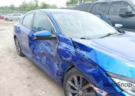 2020 Honda Civic Ex z USA, uszkodzony, nr VIN 19XFC1F3XLE005565